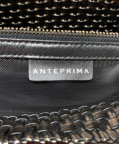 ANTEPRIMA（アンテプリマ）ANTEPRIMA (アンテプリマ) イントレッチオ/格子状トートバッグ ブラックの古着・服飾アイテム