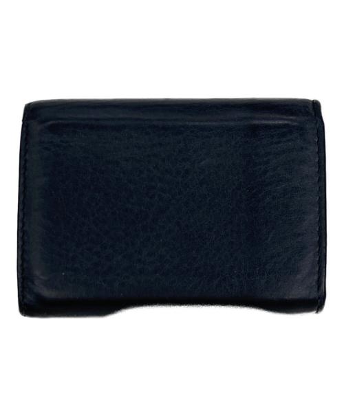 BALENCIAGA（バレンシアガ）BALENCIAGA (バレンシアガ) ペーパーミニウォレット ブラックの古着・服飾アイテム