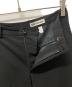 中古・古着 ISSEY MIYAKE (イッセイミヤケ) ウールパンツ ブラック サイズ:3：9000円
