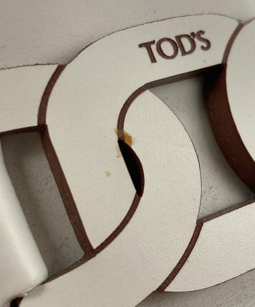 TOD'S（トッズ）TOD'S (トッズ) KATE/ケイトドライビングシューズ アイボリー サイズ:39の古着・服飾アイテム