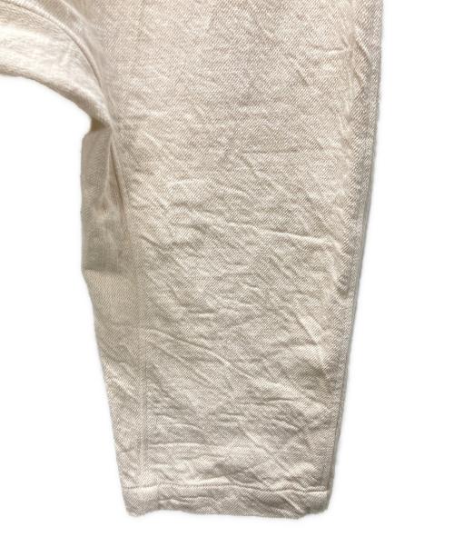 tamaki niime（タマキ ニイメ）tamaki niime (タマキ ニイメ) zengo/前後2WAYサルエルパンツ アイボリー サイズ:１の古着・服飾アイテム