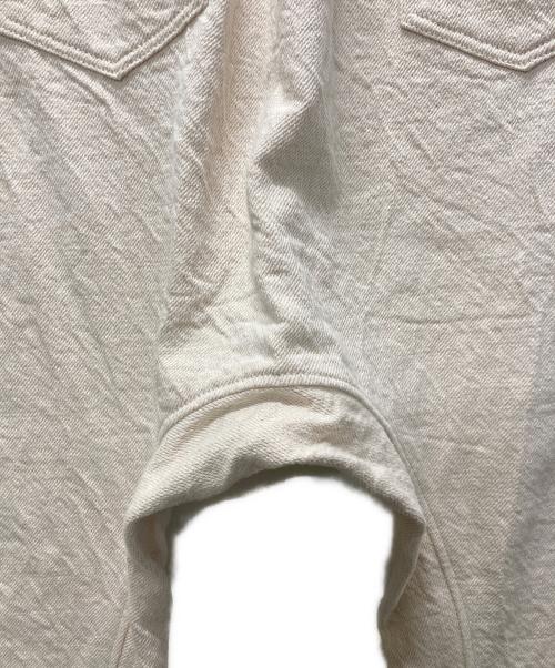 tamaki niime（タマキ ニイメ）tamaki niime (タマキ ニイメ) zengo/前後2WAYサルエルパンツ アイボリー サイズ:１の古着・服飾アイテム