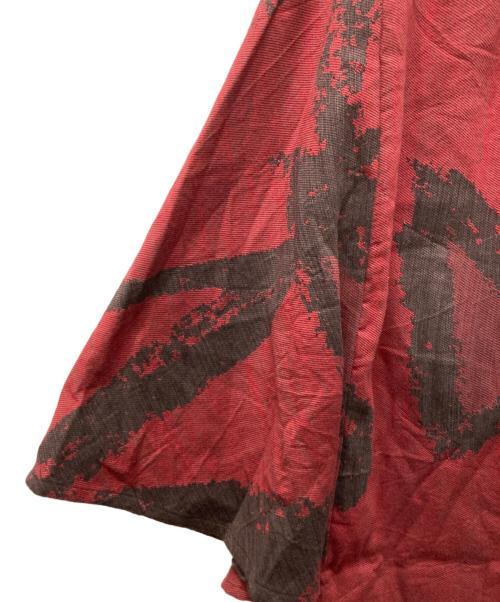 tamaki niime（タマキ ニイメ）tamaki niime (タマキ ニイメ) chotan skirt/チョタンスカート レッド サイズ:FREEの古着・服飾アイテム