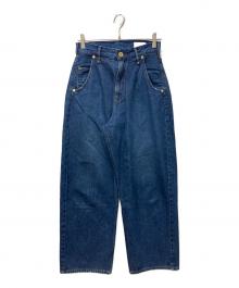 upper hights（アッパーハイツ）の古着「THE CONTE UN/別注タックデニムパンツ」｜インディゴ