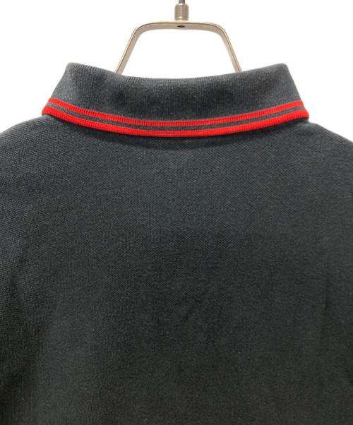 FRED PERRY（フレッドペリー）FRED PERRY (フレッドペリー) COMME des GARCONS SHIRT (コムデギャルソンシャツ) 鹿の子ポロシャツ ブラック サイズ:XSの古着・服飾アイテム