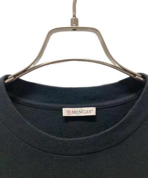 MONCLER（モンクレール）MONCLER (モンクレール) MAGLIA T-SHIRT/サイドロゴTシャツ ブラック サイズ:Sの古着・服飾アイテム