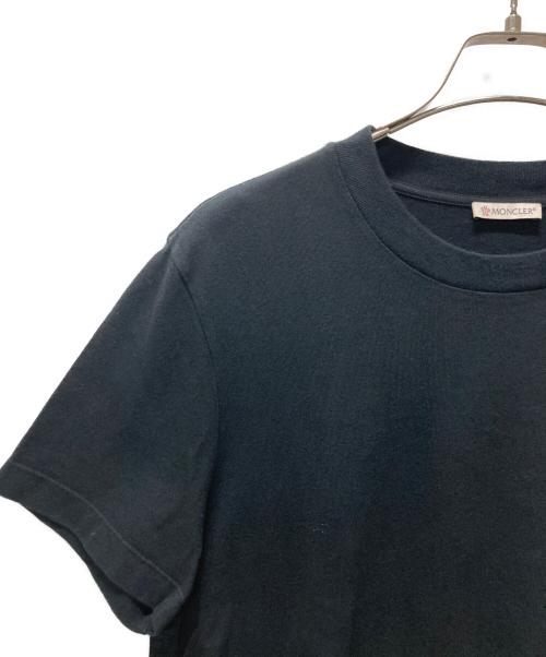 MONCLER（モンクレール）MONCLER (モンクレール) MAGLIA T-SHIRT/サイドロゴTシャツ ブラック サイズ:Sの古着・服飾アイテム