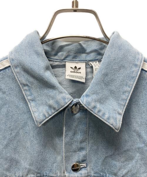 adidas Originals（アディダスオリジナル）adidas Originals (アディダスオリジナル) FIORUCCI (フィオルッチ) デニムジャケット インディゴ サイズ:Mの古着・服飾アイテム