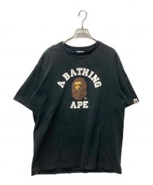 A BATHING APE（アベイシングエイプ）の古着「プリントTシャツ」｜ブラック