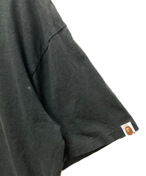 A BATHING APE（アベイシングエイプ）A BATHING APE (アベイシングエイプ) プリントTシャツ ブラック サイズ:XLの古着・服飾アイテム