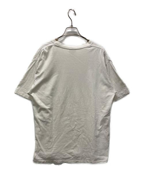A BATHING APE（アベイシングエイプ）A BATHING APE (アベイシングエイプ) COLLEGE MILO TEE ホワイト サイズ:XLの古着・服飾アイテム
