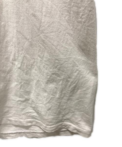 A BATHING APE（アベイシングエイプ）A BATHING APE (アベイシングエイプ) COLLEGE MILO TEE ホワイト サイズ:XLの古着・服飾アイテム