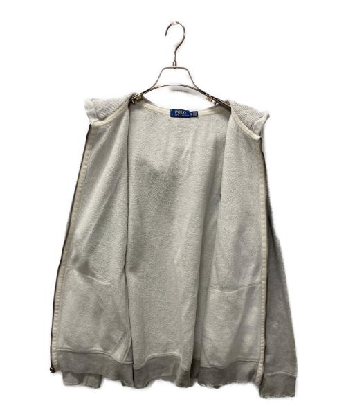 POLO RALPH LAUREN（ポロ・ラルフローレン）POLO RALPH LAUREN (ポロ・ラルフローレン) ジップパーカー グレー サイズ:Lの古着・服飾アイテム
