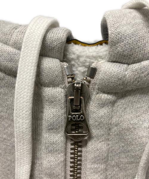 POLO RALPH LAUREN（ポロ・ラルフローレン）POLO RALPH LAUREN (ポロ・ラルフローレン) ジップパーカー グレー サイズ:Lの古着・服飾アイテム