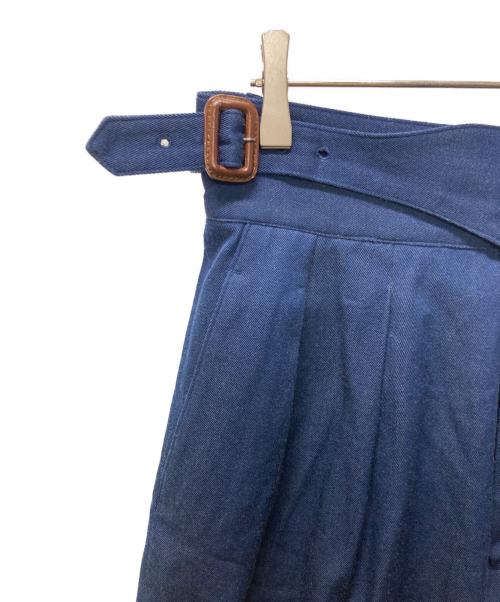 THE RERACS（ザ リラクス）THE RERACS (ザ リラクス) THE GURKHA SLACKS ネイビー サイズ:48の古着・服飾アイテム
