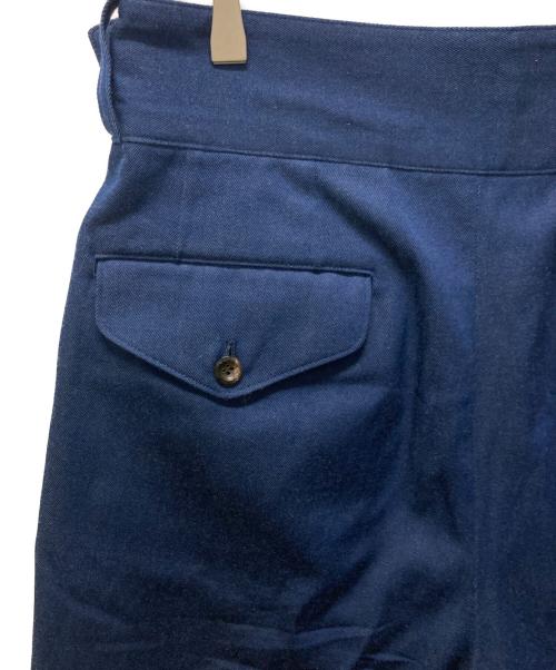 THE RERACS（ザ リラクス）THE RERACS (ザ リラクス) THE GURKHA SLACKS ネイビー サイズ:48の古着・服飾アイテム
