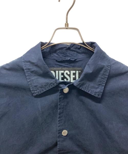 DIESEL（ディーゼル）DIESEL (ディーゼル) LAKER-WOW トラッカージャケット ネイビー サイズ:Mの古着・服飾アイテム