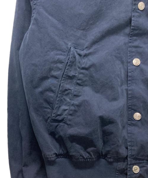 DIESEL（ディーゼル）DIESEL (ディーゼル) LAKER-WOW トラッカージャケット ネイビー サイズ:Mの古着・服飾アイテム