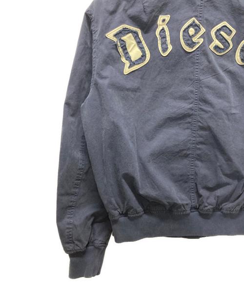 DIESEL（ディーゼル）DIESEL (ディーゼル) LAKER-WOW トラッカージャケット ネイビー サイズ:Mの古着・服飾アイテム