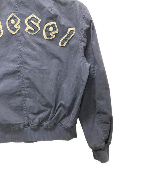 DIESEL（ディーゼル）DIESEL (ディーゼル) LAKER-WOW トラッカージャケット ネイビー サイズ:Mの古着・服飾アイテム
