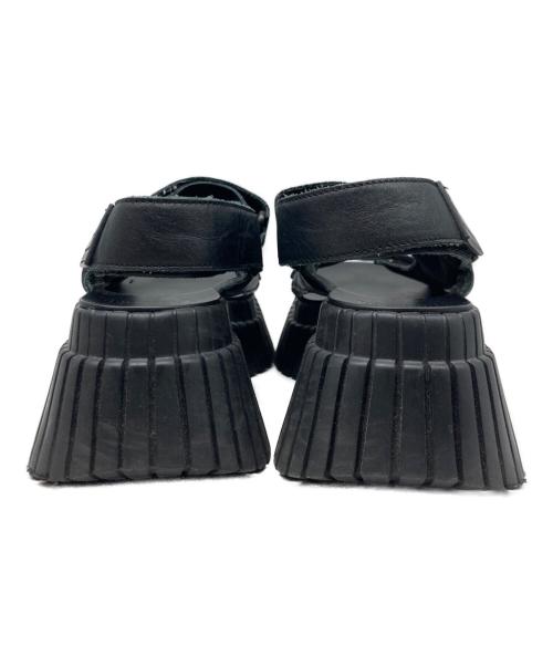 CAMPER（カンペール）CAMPER (カンペール) BCN ビーシーエヌ サンダル ブラック サイズ:37の古着・服飾アイテム