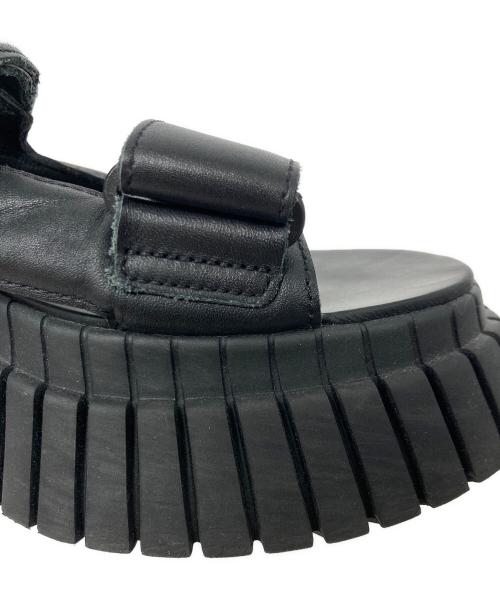 CAMPER（カンペール）CAMPER (カンペール) BCN ビーシーエヌ サンダル ブラック サイズ:37の古着・服飾アイテム