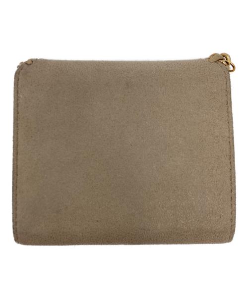 STELLA McCARTNEY（ステラマッカートニー）STELLA McCARTNEY (ステラマッカートニー) Falabella/ファラベラ3つ折り財布 ベージュの古着・服飾アイテム