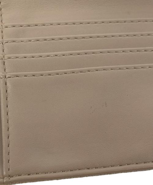 STELLA McCARTNEY（ステラマッカートニー）STELLA McCARTNEY (ステラマッカートニー) Falabella/ファラベラ3つ折り財布 ベージュの古着・服飾アイテム