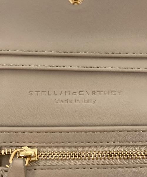 STELLA McCARTNEY（ステラマッカートニー）STELLA McCARTNEY (ステラマッカートニー) Falabella/ファラベラ3つ折り財布 ベージュの古着・服飾アイテム