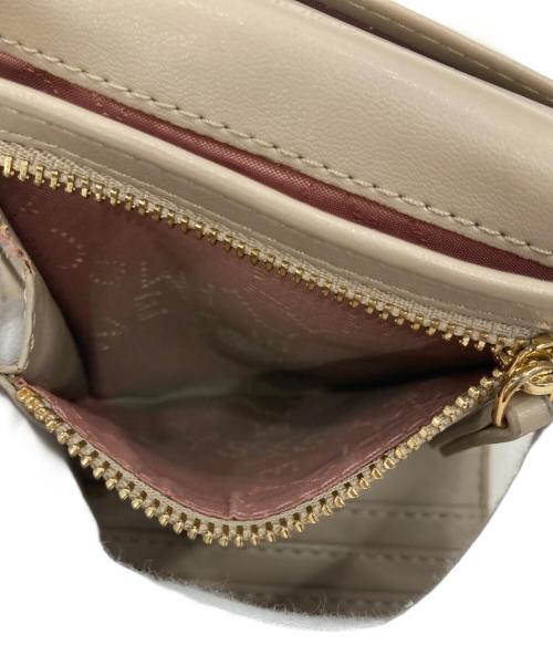 STELLA McCARTNEY（ステラマッカートニー）STELLA McCARTNEY (ステラマッカートニー) Falabella/ファラベラ3つ折り財布 ベージュの古着・服飾アイテム