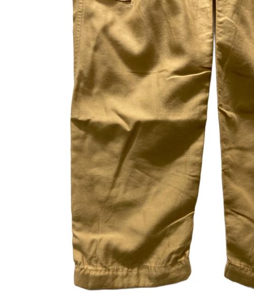 Whim Gazette（ウィムガゼット）Whim Gazette (ウィムガゼット) バックサテンカーゴパンツ ブラウン サイズ:36の古着・服飾アイテム