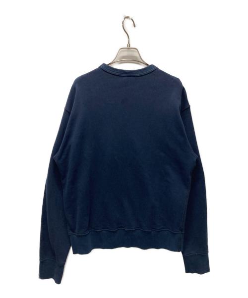 LACOSTE（ラコステ）LACOSTE (ラコステ) プレミアムコットン クルーネック スウェット ネイビー サイズ:Mの古着・服飾アイテム