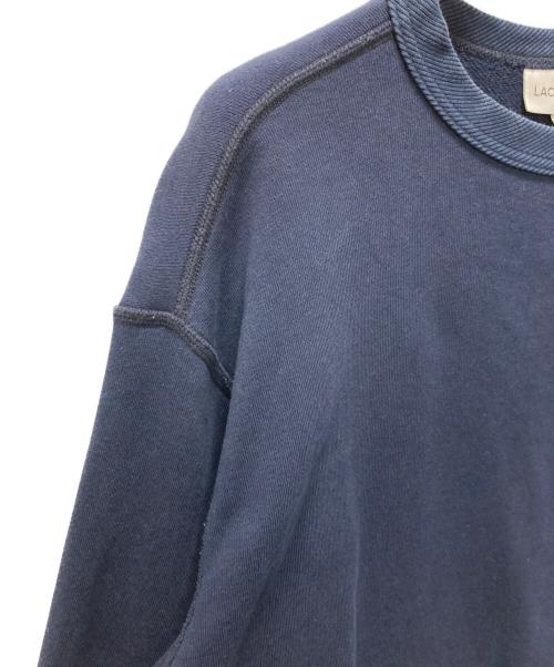 LACOSTE（ラコステ）LACOSTE (ラコステ) プレミアムコットン クルーネック スウェット ネイビー サイズ:Mの古着・服飾アイテム
