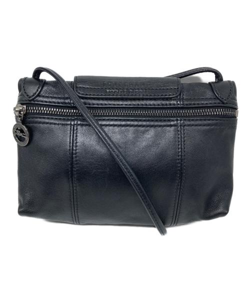 LONGCHAMP（ロンシャン）LONGCHAMP (ロンシャン) LE PLIAGE CUIR ブラックの古着・服飾アイテム