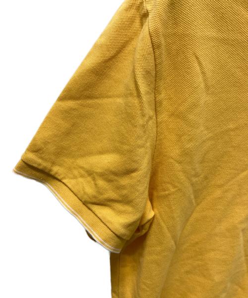 MONCLER（モンクレール）MONCLER (モンクレール) MAGLIA POLO MANICA CORTA ポロシャツ イエロー サイズ:Sの古着・服飾アイテム