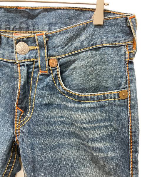 TRUE RELIGION（トゥルー レリジョン）TRUE RELIGION (トゥルー レリジョン) BILLY BIG T/フレアデニムパンツ インディゴ サイズ:34の古着・服飾アイテム