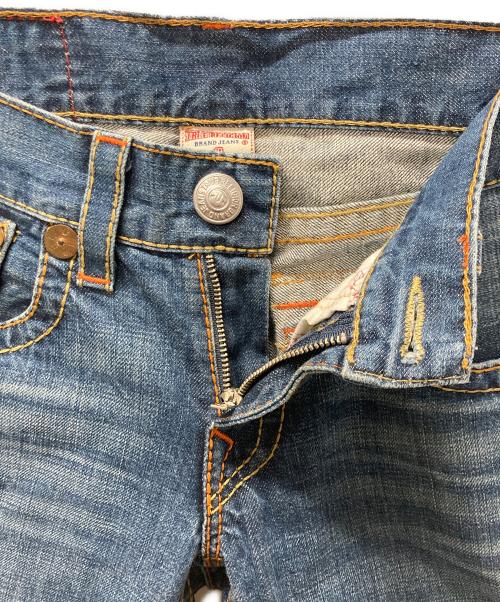 TRUE RELIGION（トゥルー レリジョン）TRUE RELIGION (トゥルー レリジョン) BILLY BIG T/フレアデニムパンツ インディゴ サイズ:34の古着・服飾アイテム