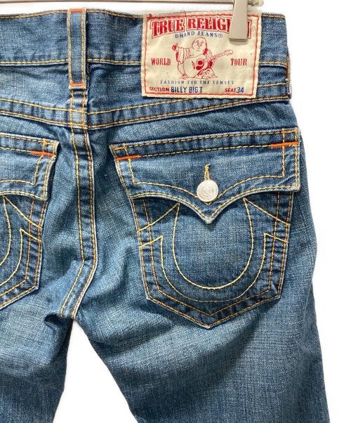 TRUE RELIGION（トゥルー レリジョン）TRUE RELIGION (トゥルー レリジョン) BILLY BIG T/フレアデニムパンツ インディゴ サイズ:34の古着・服飾アイテム