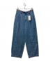 SLOBE IENA（スローブ イエナ）の古着「LEDENIM TUCK TROUSERデニム」｜インディゴ
