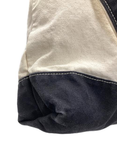 UNDERCOVERISM（アンダーカバーイズム）UNDERCOVERISM (アンダーカバーイズム) GURUGURU 2WAY キャンバストートバッグ ベージュ×ブラックの古着・服飾アイテム