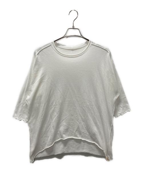 tamaki niime（タマキ ニイメ）tamaki niime (タマキ ニイメ) くる カットソー ホワイト サイズ:FREEの古着・服飾アイテム