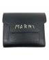 MARNI（マルニ）の古着「WALLET FLAP SQUARED 財布」｜ブラック