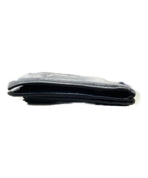 MM6 Maison Margiela（エムエムシックスメゾンマルジェラ）MM6 Maison Margiela (エムエムシックスメゾンマルジェラ) 2つ折り財布 ブラックの古着・服飾アイテム