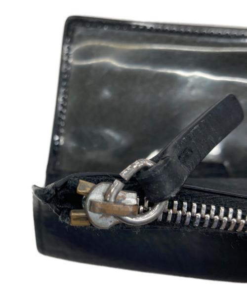 MM6 Maison Margiela（エムエムシックスメゾンマルジェラ）MM6 Maison Margiela (エムエムシックスメゾンマルジェラ) 2つ折り財布 ブラックの古着・服飾アイテム