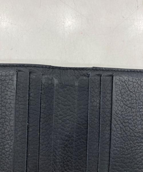 MM6 Maison Margiela（エムエムシックスメゾンマルジェラ）MM6 Maison Margiela (エムエムシックスメゾンマルジェラ) 2つ折り財布 ブラックの古着・服飾アイテム