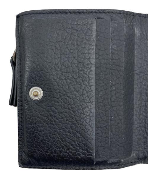 MM6 Maison Margiela（エムエムシックスメゾンマルジェラ）MM6 Maison Margiela (エムエムシックスメゾンマルジェラ) 2つ折り財布 ブラックの古着・服飾アイテム