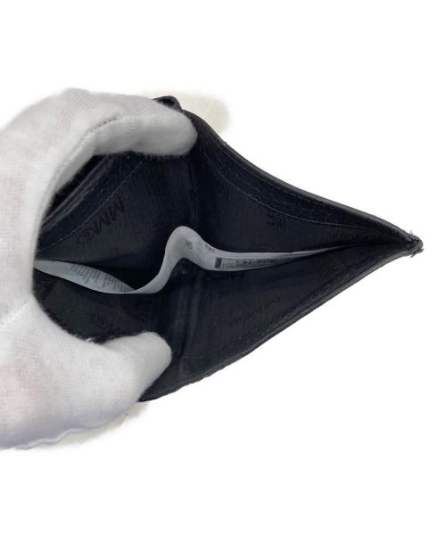 MM6 Maison Margiela（エムエムシックスメゾンマルジェラ）MM6 Maison Margiela (エムエムシックスメゾンマルジェラ) 2つ折り財布 ブラックの古着・服飾アイテム