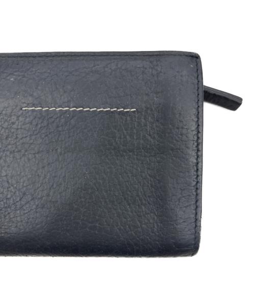MM6 Maison Margiela（エムエムシックスメゾンマルジェラ）MM6 Maison Margiela (エムエムシックスメゾンマルジェラ) 2つ折り財布 ブラックの古着・服飾アイテム