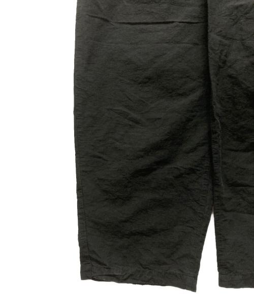 nest Robe（ネストローブ）nest Robe (ネストローブ) リネン混パンツ ブラック サイズ:FREEの古着・服飾アイテム