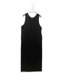 BLENHEIM（ブレンヘイム）の古着「LINEN LONG DRESS」｜ブラック